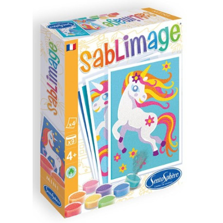 Mini sablimage Licornes