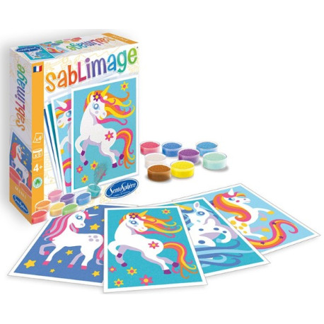 Mini sablimage Licornes