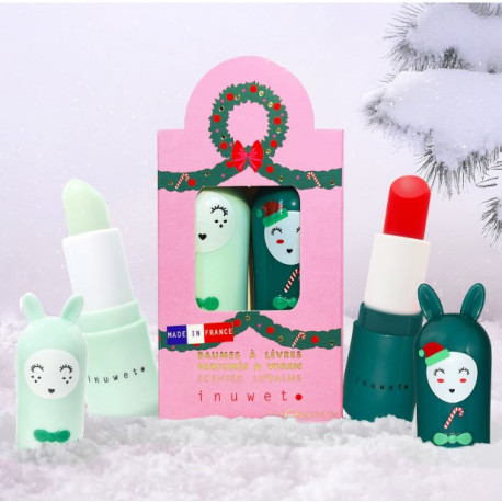 Coffret 2 baumes à lèvres Noël Star sequin