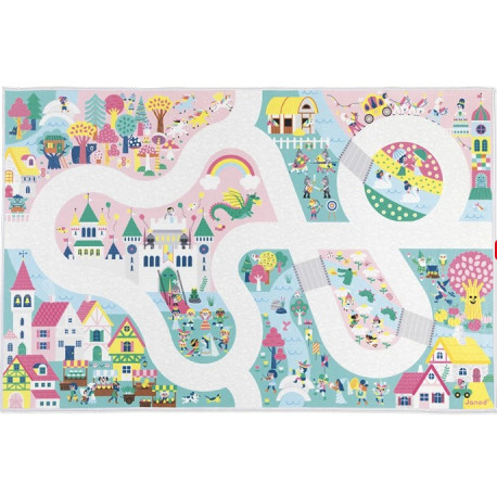 Cross roads Tapis royaume enchanté