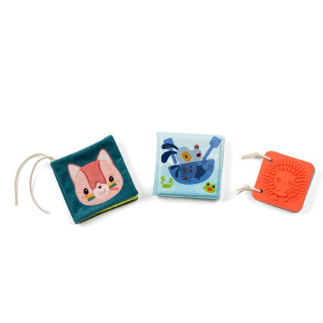 Set de naissance 3 livres sensoriels Jardin