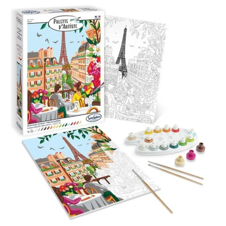 Palette d'artiste Paris