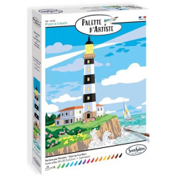 Palette d'artiste Le phare