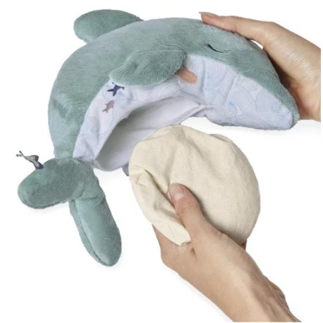 Peluche bien-être Dauphin 24 cm