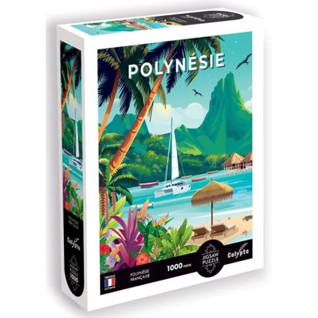 Puzzle Polynésie française 1000 pièces