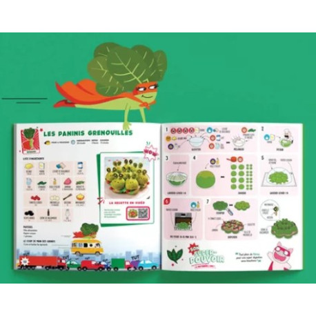 Livre Les super Légumes