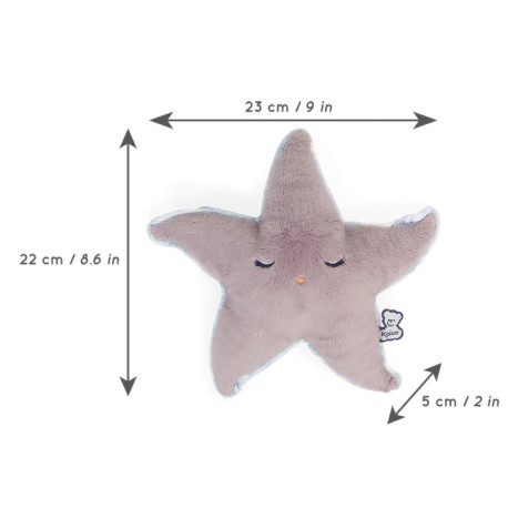 Peluche bien-être Etoile de mer