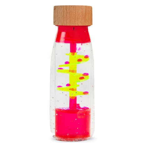 Petit Boum move bottle spiral pink 
