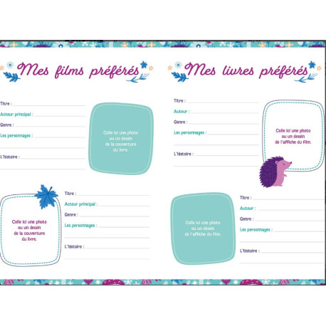 Mon carnet secret Bijou scintillant