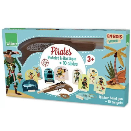 Pistolet élastique Pirates
