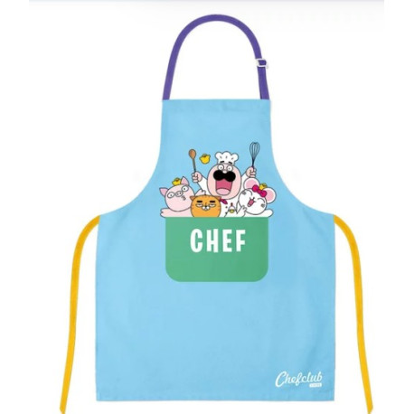 Tablier bleu Chefclub