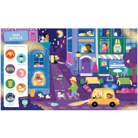 Cherche et trouve des tout-petits Au dodo !