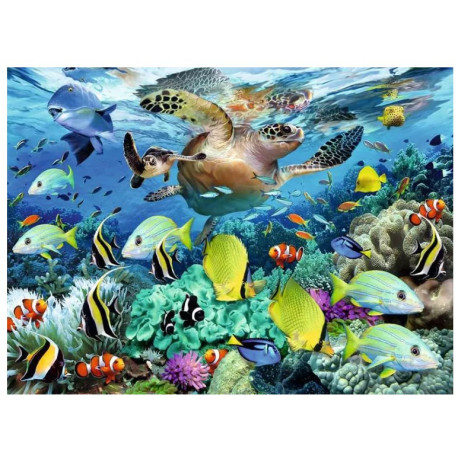Puzzle Paradis sous l'eau 150 pièces