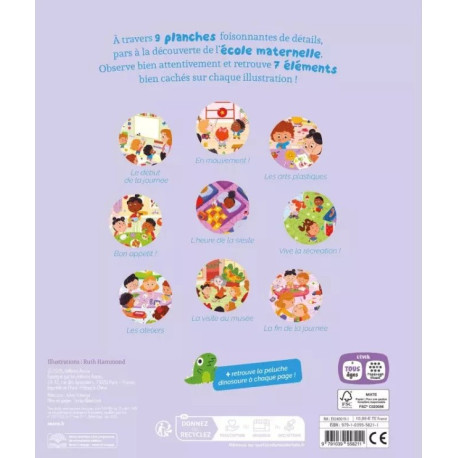 Cherche et trouve des tout-petits A la maternelle