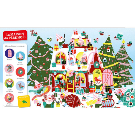Cherche et trouve des tout-petits A noël