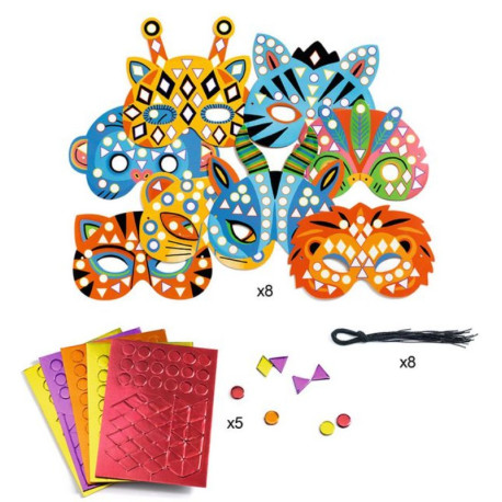 DIY Masque mosa animaux