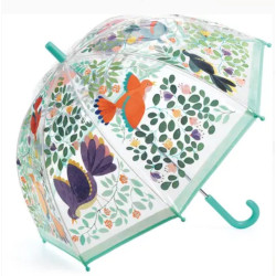 Parapluie fleurs et oiseaux