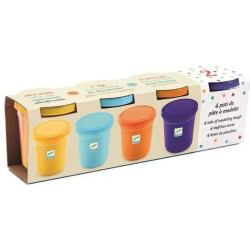 4 Pots De Pate A Modeler - Nature