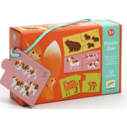 Puzzle duo Bébés animaux