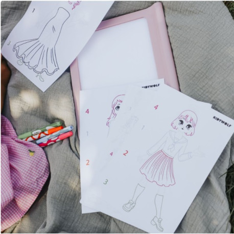 Kidydraw Pro Dessinons la mode