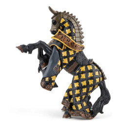 Papo Cheval du Maître des armes cimier Taureau