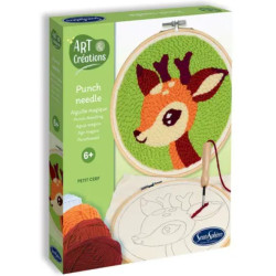 Punch needle Petit cerf