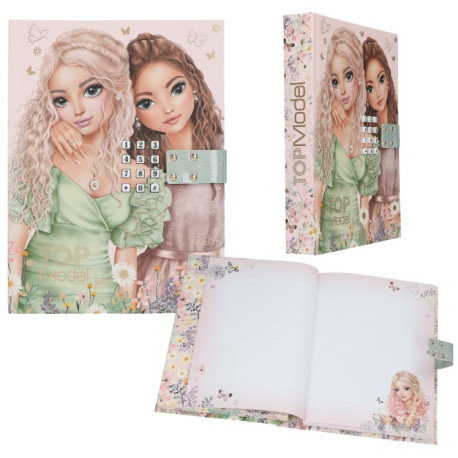 Carnet secret à code Top Model