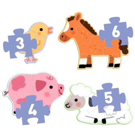 Primo puzzle A la ferme