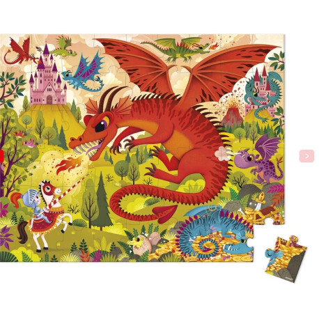 Puzzle Royaume des dragons 54 pièces