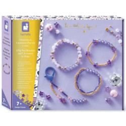 3 bracelets et un accessoire Pop star à créer