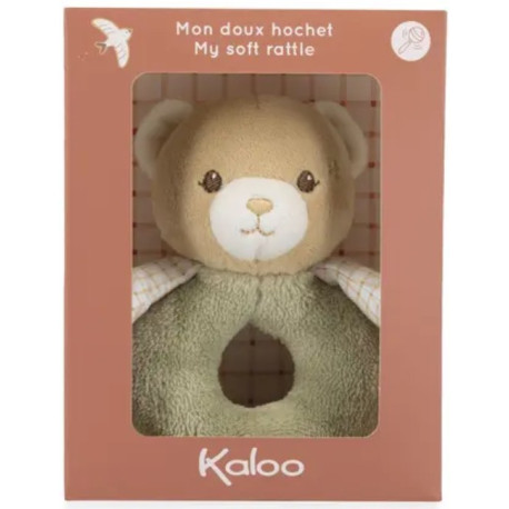 Mon doux hochet Ours vert