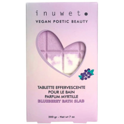 Tablette de bain effervescente Myrtille
