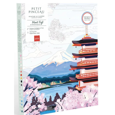 Peinture au numéro Mont Fuji