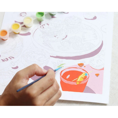 La peinture au numéro Summer dreams