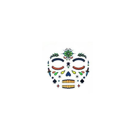 Stickers visage Skull 