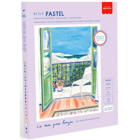 Petit pastel La mer pour horizon