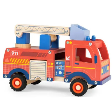 Camion de pompier Avenue du Moulin