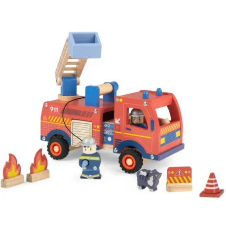 Camion de pompier Avenue du Moulin