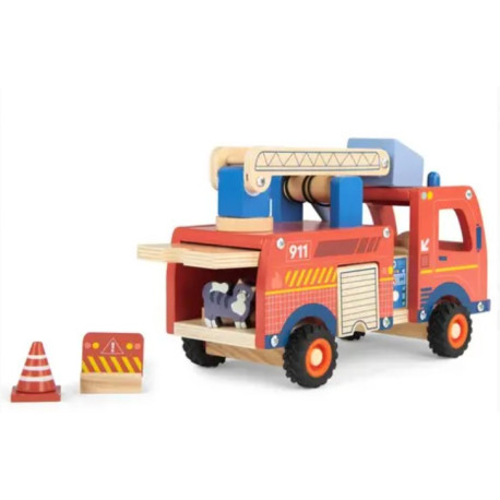 Camion de pompier Avenue du Moulin