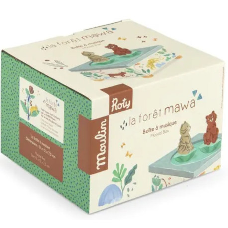Boîte à musique La forêt Mawa