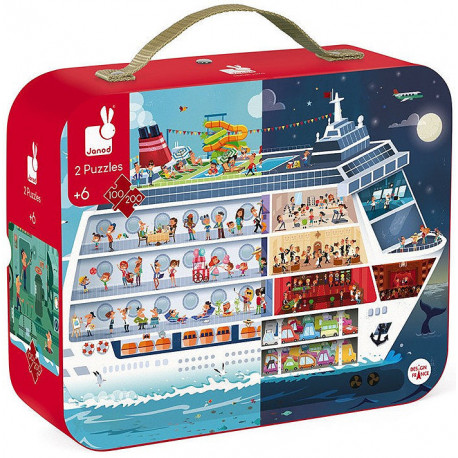 Puzzle Croisière 100 et 200 pièces