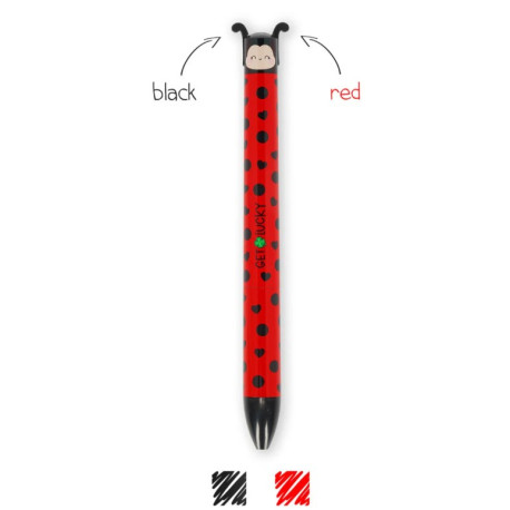 Stylo Click & clack Ladybug