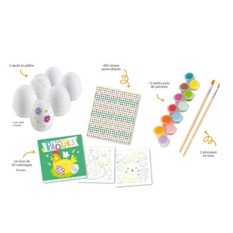 Mes oeufs de Pâques à peindre