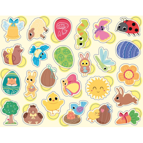 300 gommettes Pâques