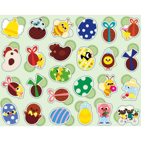 300 gommettes Pâques
