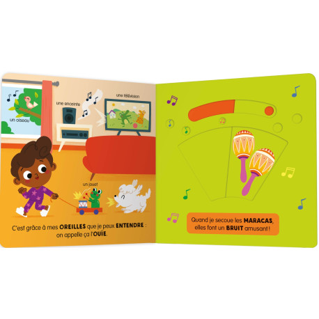 Mon anim'agier Les 5 sens