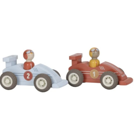 Voitures de course en bois