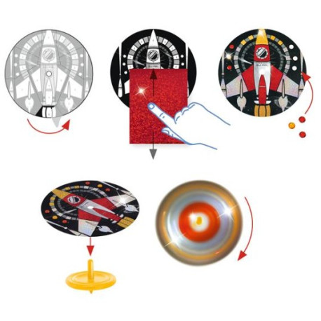 DIY Toupies Hypno cosmos