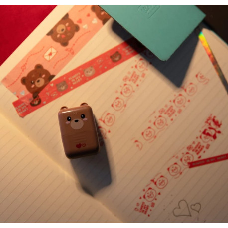 Tampon encreur roller Teddy bear