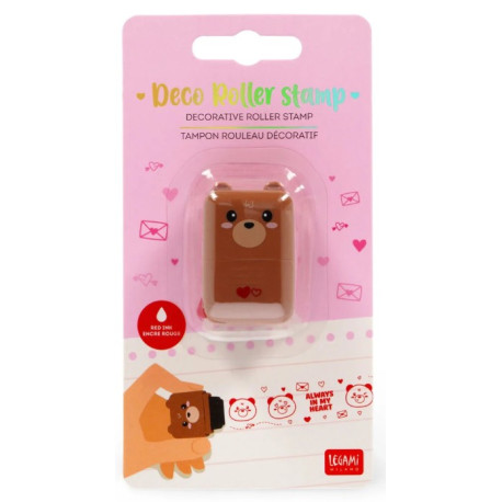Tampon encreur roller Teddy bear